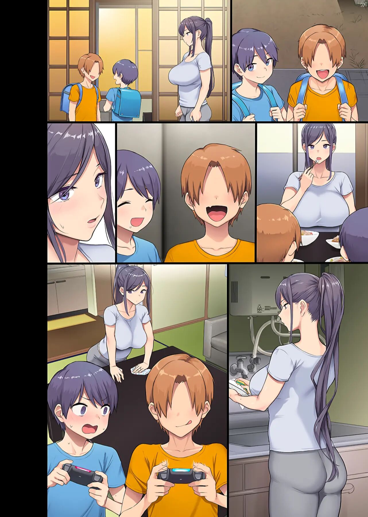 Giant Boobs Widow And Her Son's Very, Very Bad Friend Chapter 1000 Page 68